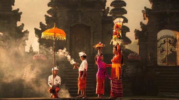 Ofrenda Bali. Viaje a Bali