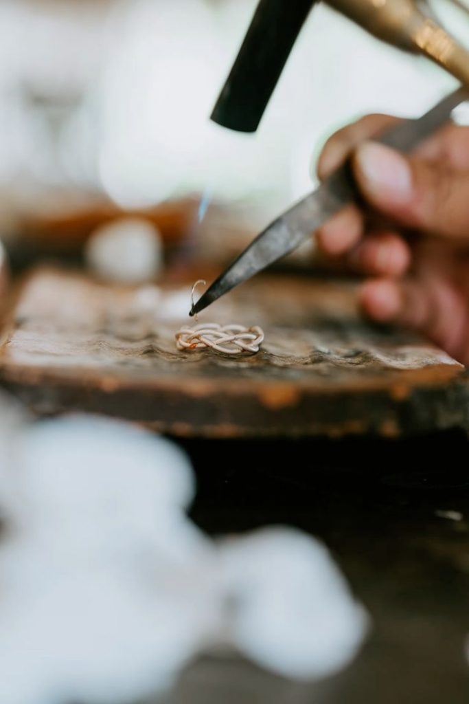 Taller de artesania y plata en Ubud